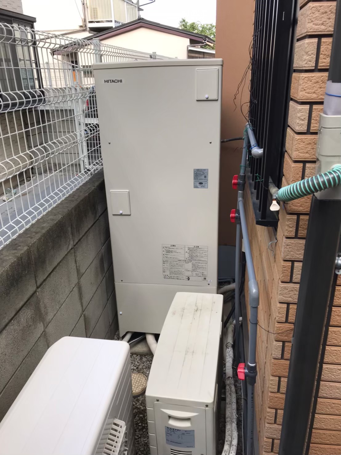 埼玉県戸田市下戸田エコキュート交換工事A様